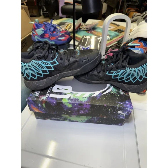 PUMA Melo MB.01 Jr Basketball Shoes Size 4c - Picture 5 of 9